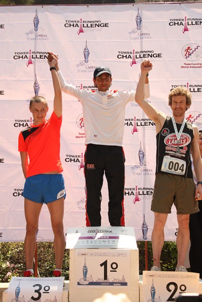 The World in Unity: Holec, Rangel and Love celebrate on the podium