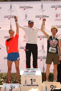 The World in Unity: Holec, Rangel and Love celebrate on the podium