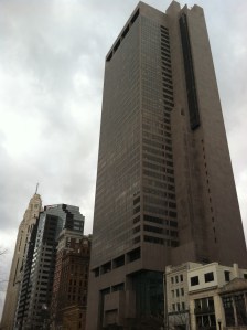 The Rhodes Tower in Columbus, Ohio