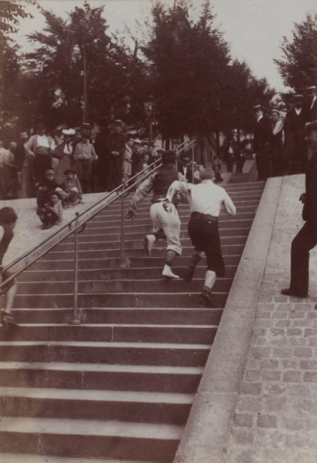 1903 stair race Paris 1