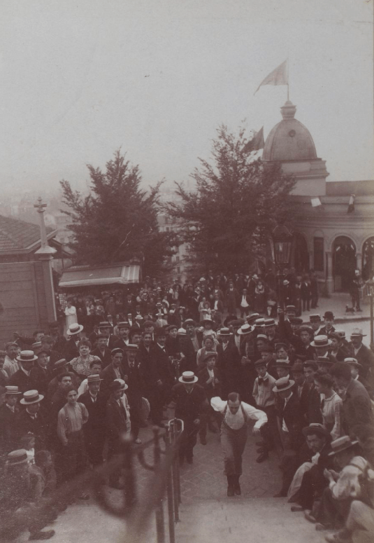 1903 stair race Paris 6