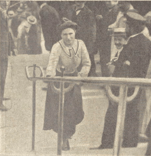 winning the ladies championship 1903