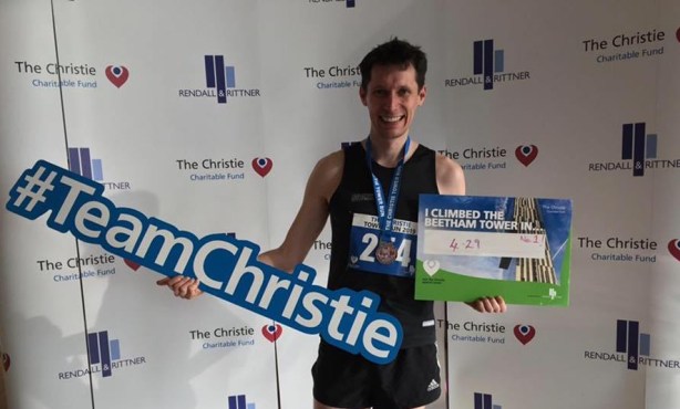 The Christie Tower Run 2019 Mark Sims winner