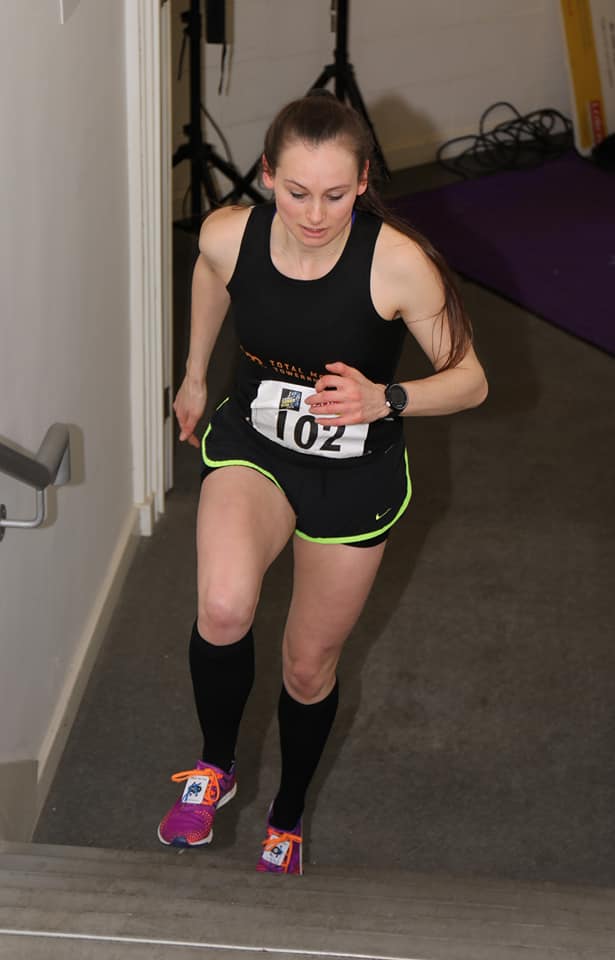 Sarah Frost Loros Tower Run 2019