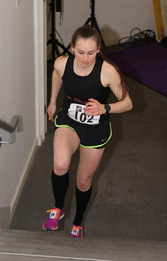 Sarah Frost Loros Tower Run 2019