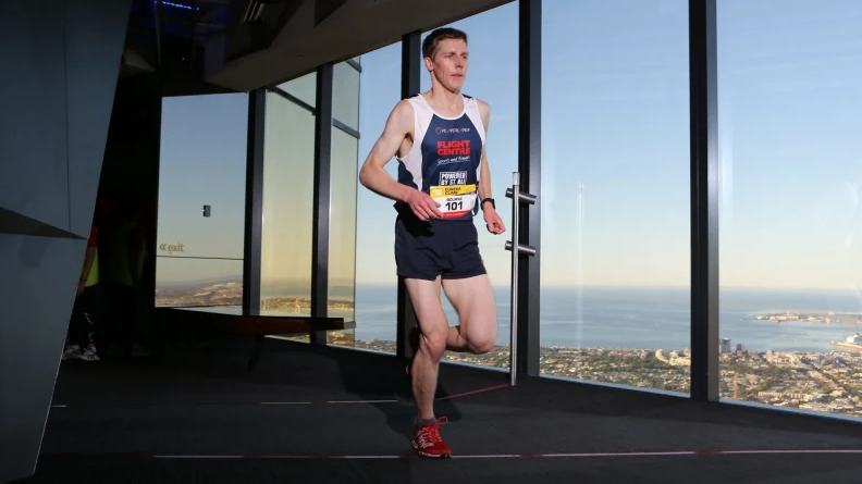 Mark Bourne Stairclimbing Australia