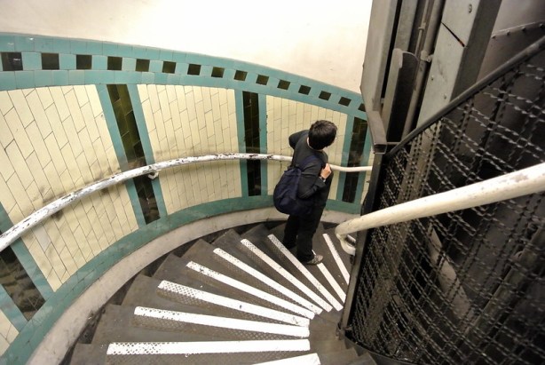 Russell Square station stairs