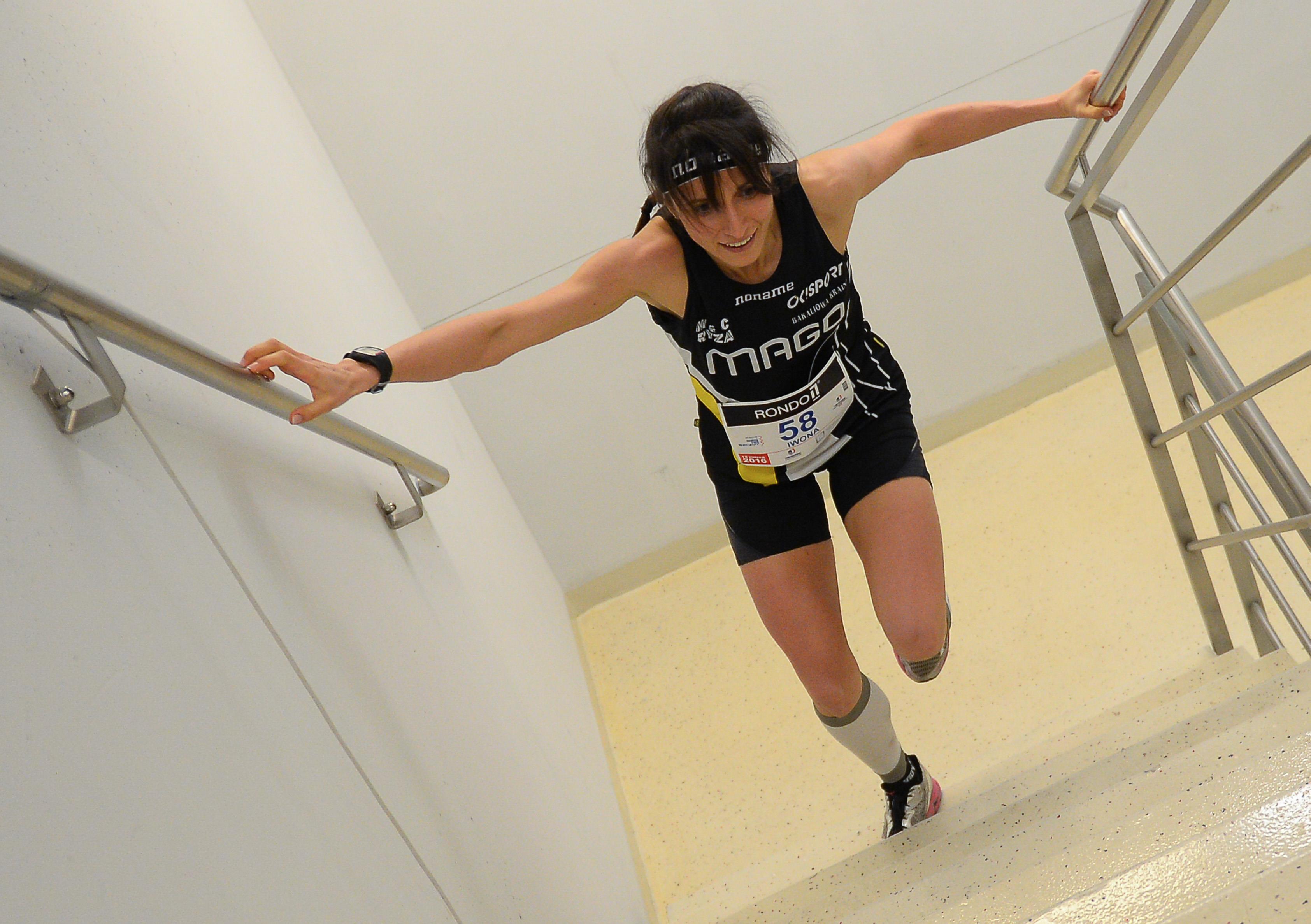 Iwona Wicha tower running