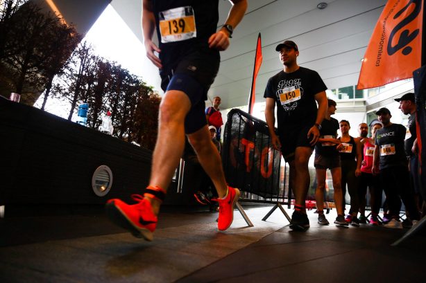 The Broadgate Tower Run Up