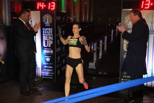 Cindy Harris tower running