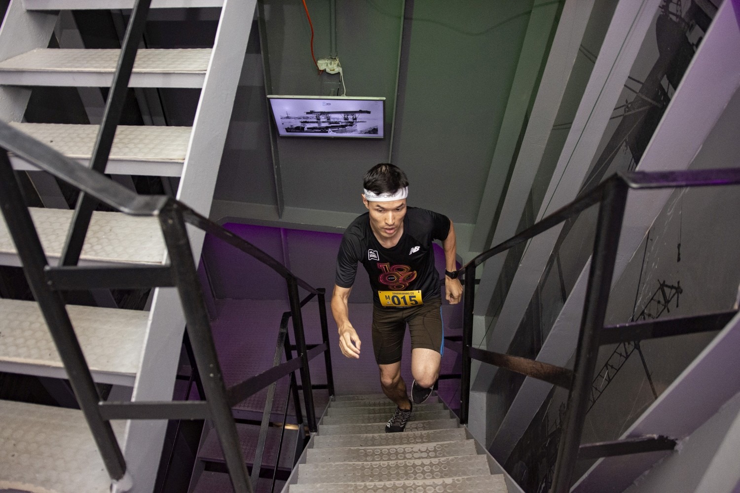 Laurence Ball tower running