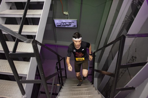 Laurence Ball tower running