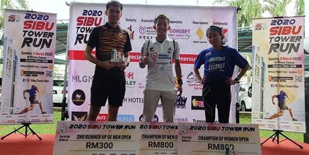 Soh Wai Ching Sibu Tower Run 2020